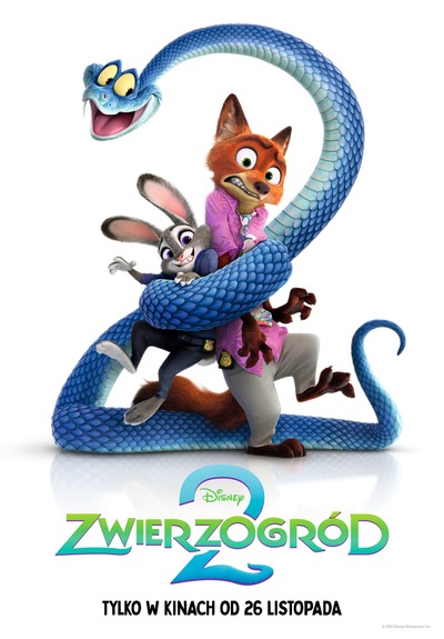 Plakat wydarzenia: Zwierzogród 2 - seans filmowy 